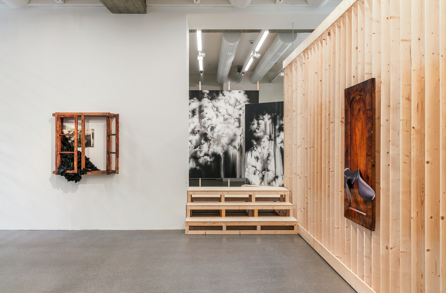 Installation shot Lucia Tallova - Moving Clouds - Deutsche Bank- Artist of the Year 2026 - PalaisPopulaire - Berlin 2026 Photo - Mathias Schormann 