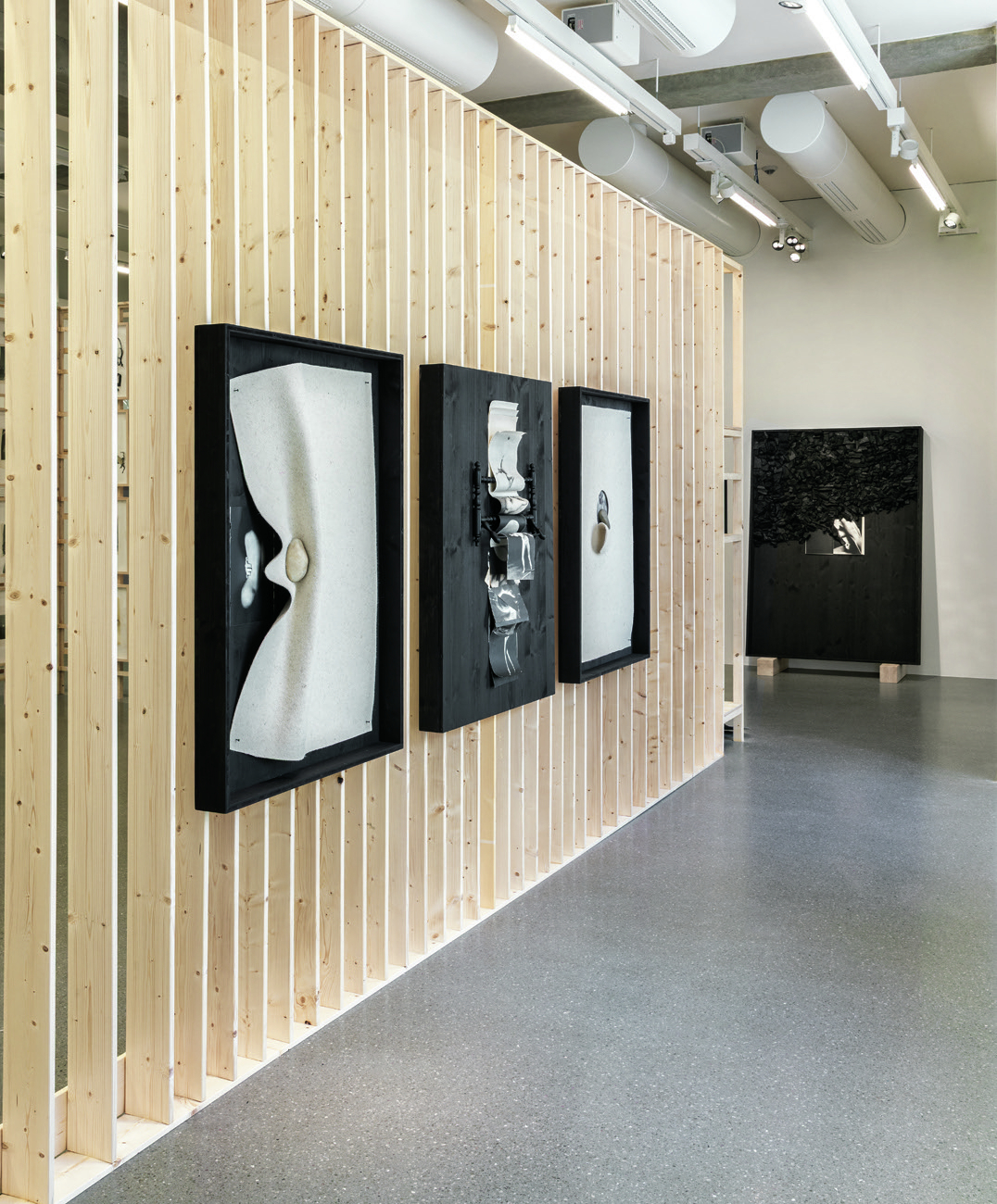 Installation shot Lucia Tallova - Moving Clouds - Deutsche Bank- Artist of the Year 2026 - PalaisPopulaire - Berlin 2026 Photo - Mathias Schormann 