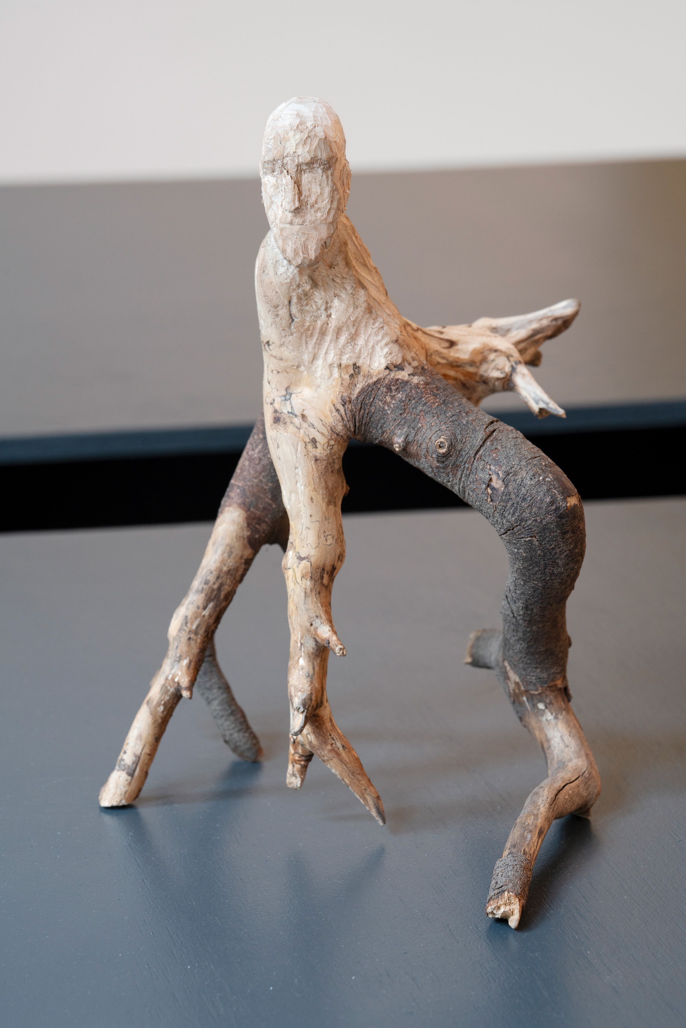 Pavla Sceranková, Dancer, 2026, wood, 22 × 20 × 20 cm
