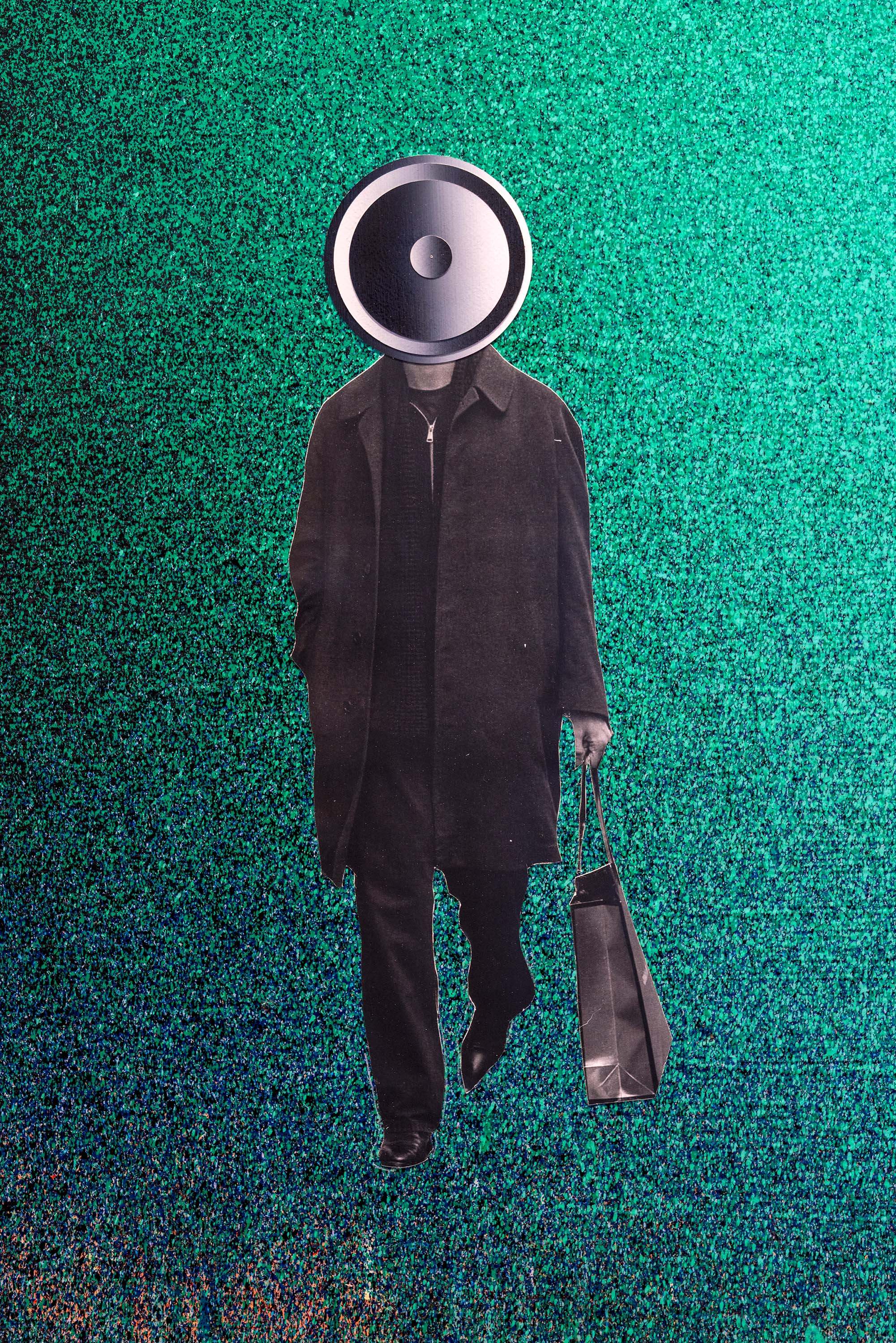 Vladimír Houdek, Untitled, 2026, (detail) acrylic on canvas, 150 × 100 cm